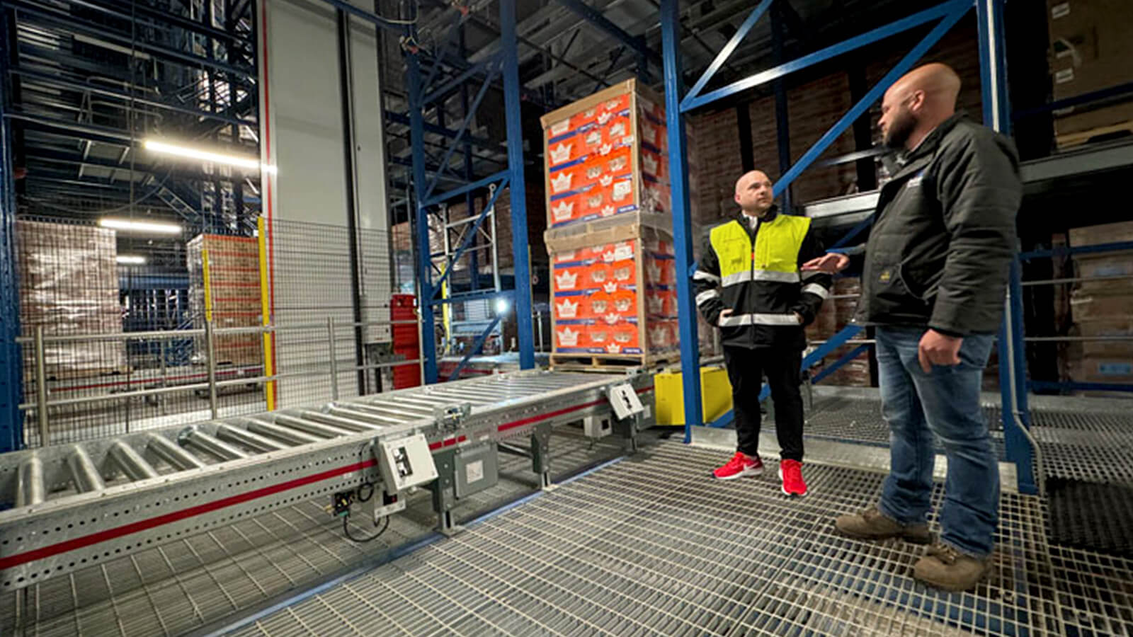 Collaboration between Agile Cold Storage and Swisslog logistics automation