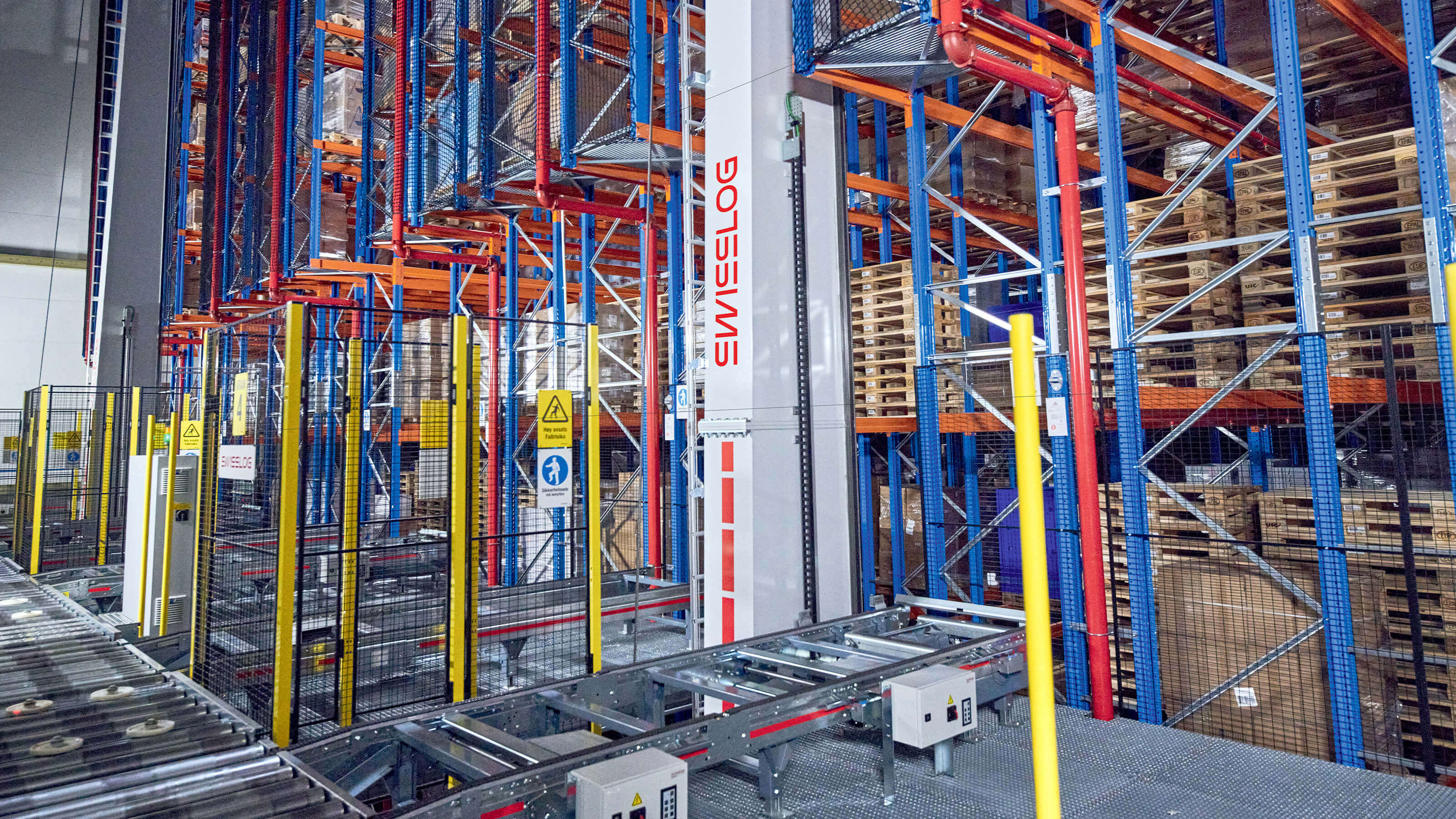 Swisslog ASRS Vectura Stacker Crane